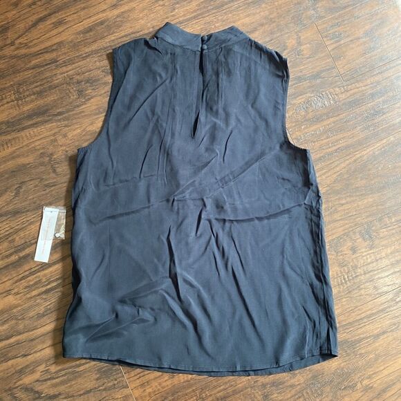 NWT ModCloth Perfectly Particular Black Sleeveless Blouse - Size Medium - Picture 11 of 12